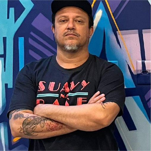 Foto do artista MÁRCIO SWK